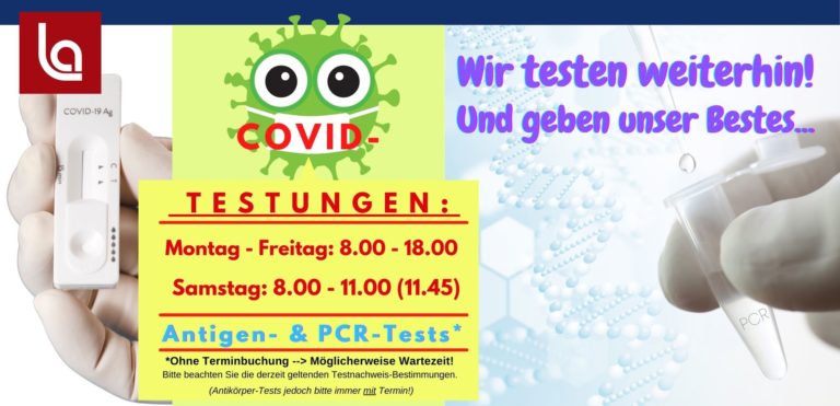 L-Apo Covid-Tests weiterhin