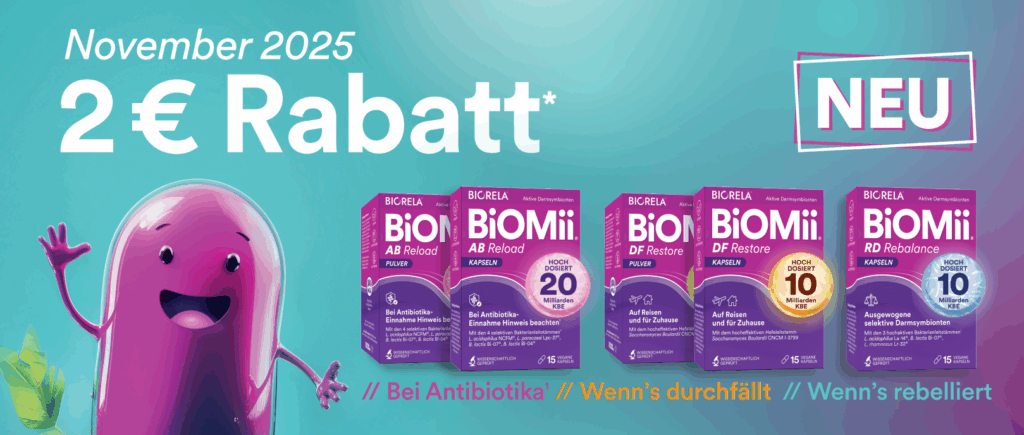 Aktionsbild Biomii -2€ im November